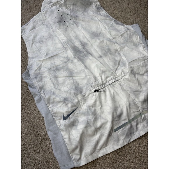 Nike Other - Nike Aeroloft Tech Pack Men's XXL 2XL Gray‎ / White Running Vest Goose Down